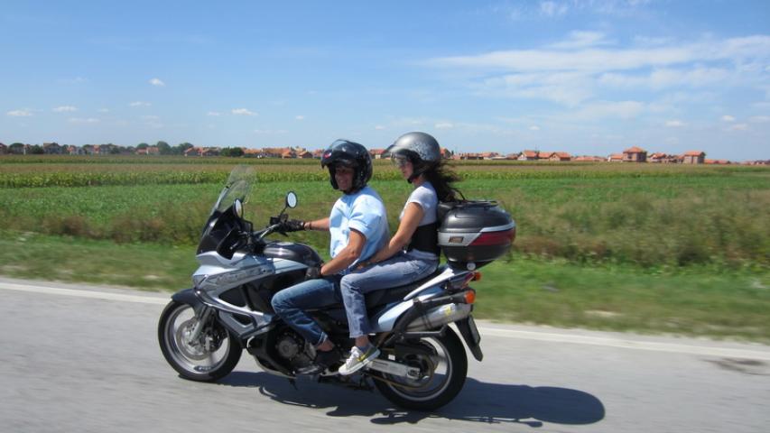 Augusztusi motorozás 1. nap